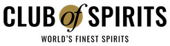 Ein elegantes Logo mit dem Schriftzug 'Club of Spirits' in einer stilvollen Schriftart.